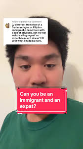 Replying to @Eibhlinn Can you be an immigrant AND an expat? #immigrantlife  #expatlife