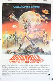 BARBARELLA, Original 1977R 1 sheet Movie Theater Poster For Sale - Original  Vintage Movie Posters