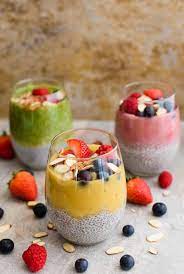 Chia Breakfast Pudding Pepper Delight Recipe Chia Pudding Breakfast Stuffed Peppers Chia Breakfast