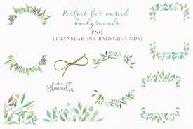 See more ideas about floral border design, flower background wallpaper, flower graphic. Leaf Frames Foliage Borders Corners Green Watercolor Leaves By Bloomella Thehungryjpeg Com