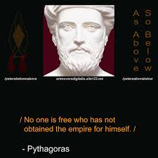 I think atheists don't acknowledge Phytagoras
