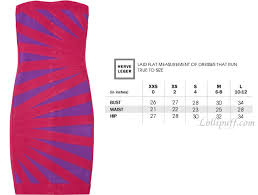 Herve Leger Sizing Guide Lollipuff