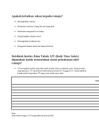 Remaja menjadi lalai kerana sering menghadap internet. Apakah Kebaikan Sukan Kepada Remaja Docx