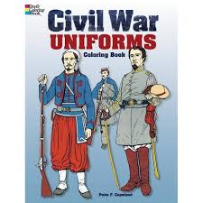 Printable coloring pages for kids of all ages. Civil War Uniforms Coloring Book Dover Fashion Coloring Book By Peter F Copeland Paperback Target