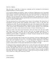 The majority of programs of the first higher and graduate programs usually require only one motivation letter , but there are exceptions, for example: Motivation Letter University Of Twente Dear Sir Or Madam With This Letter I Would Like To Submit My Credentials And Be Considered For The Electrical Course Hero