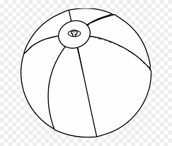 Seamless vector beach black and white patterns. Summer Beach Ball Clip Art Black And White Beach Ball Clipart Free Transparent Png Clipart Images Download