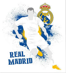 Licenza d'uso (riusare il file). Real Madrid Wall Sticker Logo Urban 2 Sticker Sheets Twm Tom Wholesale Management