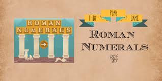I, v, x, l, c, d, m (roman numerals symbols). Roman Numerals Game Saved You A Spot