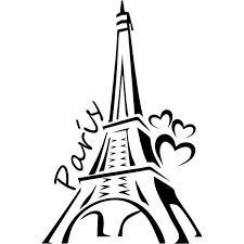 Torre Eiffel Para Colorear