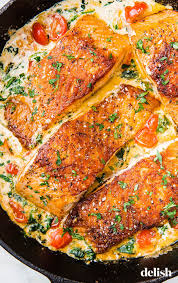 Tuscan Butter Salmon Seafood Recipes Salmon Recipes Salmon Dishes