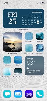 Maybe you would like to learn more about one of these? Ios14 Layout Blue Aesthetic Homescreen Iphone Home Screen Layout Homescreen Iphone