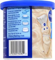 Calories, carbs, fat, protein, fiber, cholesterol, and more for creamy supreme sugar free vanilla frosting (pillsbury). Pillsbury Creamy Supreme Vanilla Frosting 16 Oz Kroger