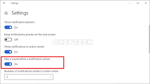 For example, you could turn off banners while leaving the notification sound enabled. How To Turn Off Notification Sounds In Windows 10 Via Parameters And Via Control Panel