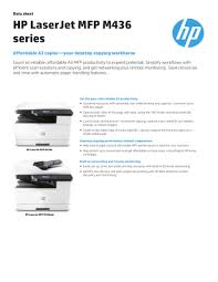 Maybe you would like to learn more about one of these? Hp Laserjet Mfp M436 Series Manualzz