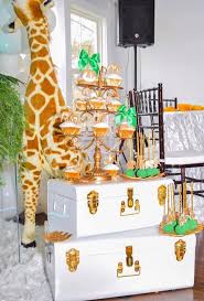 Glam Safari Baby Shower Baby Shower Ideas Themes Games Baby Shower Giraffe Baby Shower Safari Theme Safari Baby Shower