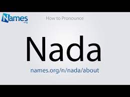 What Does The Name Nada Mean