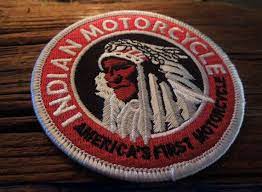 Vintage Small Round Indian Motorcycle Patch Get It At Ironcrowvintage Indian Motorcycle Logo Indian Motorcycle Vintage Indian Motorcycles