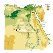 Vector world map with contours lines africa map physical physical world map vector europe north africa middle east physical world map physical world maps globe map grey world map detailed physical world physical. Egypt Physical Map Leinwandbilder Bilder Fluss Hugel Berg Myloview De