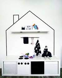 playkitchens for girlsrooms retro contemporary chic ikea diy ikea kids room kallax kids room ikea kallax shelf