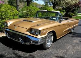 1958 Ford Thunderbird Convertible Carros Classicos Carros Auto