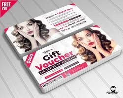 Download Discount Voucher Design Template Psddaddy Com Voucher Design Gift Card Design Design Template