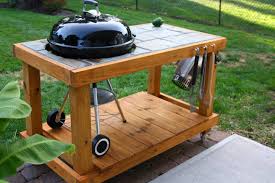 Weber Kettle Side Table Plans Grill Work Diy Charcoal Smoker Theres Nothing Like Food Done The Outdoor Gear Expocafeperu Com