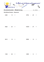 10 in 60 = und 60 : Multiplikation Division Klasse 5 Aufgaben Multiplikation Division