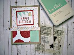 My secret formula for making masculine cards. Heartful Stamping Challenge Anything Goes Stamped Blessings