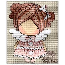 My current rainbow #handsondesign #mod. Magic Dolls Cross Stitch Pattern Free Novocom Top