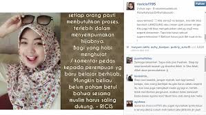 Foto ria ricis dulu sebelum berhijab. Perjuangan Berhijab Ria Oki Setiana Dewi Yunita Berubah Tak Instan Seperti Power Ranger Bersamadakwah