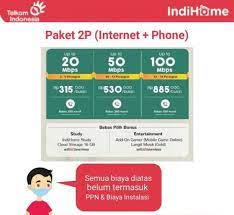 Paket indihome 2 play (internet + usee tv 109 channels) 20 mbps = rp. Pasang Paket Indihome Internet Only Pasang Indihome Jakarta Timur