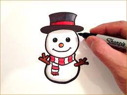 Wie anime das m?dchen in den neujahrsanzug mit dem geschenk in den h?nden zu zeichnen. Wie Zeichnet Man Einen Sussen Schneemann Susser Schneemann Weihnachten Zeichnung Weihnachtsgekritzel