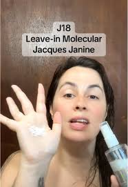 Leave-in Mokecular J18 da Jacques Janine para cabelos danificados.  #haircareroutine #hair #cabellosaludable #produtosdebeleza  #produtosdecabelo #creatorsearchinsights #jacquesjanine