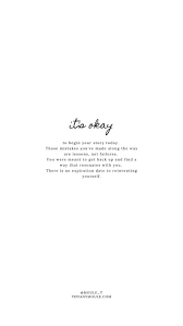 It S Okay Quote By Tiffany Moule Self Healing Quotes Worthy Quotes Be Yourself Quotes