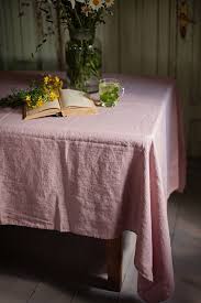 Woodrose Linen Tablecloth Round Square Rectangular Etsy Table Cloth Linen Tablecloth Shabby Chic Decor Bedroom
