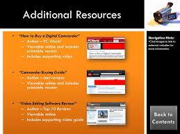 Technology Shoppers Guide Purchasing A Digital Video Camera