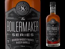 The Boilermaker Series Boilermaker Beer Barrel Whiskey Bottle