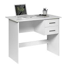 Comfort Products Adina 2 Drawers Writing Desk Walmart Com Small Office Desk Desks For Small Spaces White Computer Desk