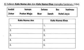 Jiran saya baru berpindah dari putrajaya. Latihan Kata Nama Am Dan Khas Tahun 1 Pdf In 2021 Kata Knowledge Nama