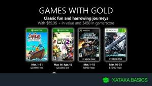 Únete a la mayor comunidad de jugadores con xbox live gold. Juegos De Xbox Gold Gratis Para Xbox One Y 360 De Marzo 2019