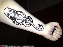 Dark Mark Temporary Tattoo Tattoos Temporary Tattoo Dark Mark Tattoos