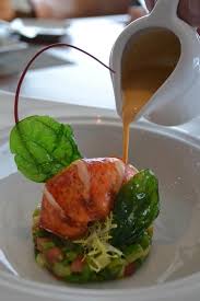 Aqueous Lobster Soup And Salad Rezepte Fingerfood Vorspeisen Essen Und Trinken