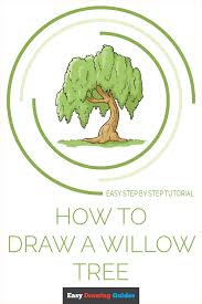 Well you're in luck, because here they come. How To Draw A Willow Tree Really Easy Drawing Tutorial