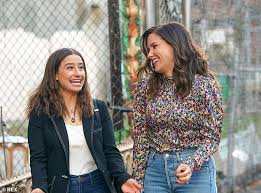 Ilana glazer, justin theroux, and pierce brosnan. Sophia Bush And Co Star Ilana Glazer Take A Break From Filming Horror Film False Positive In Nyc Daily Mail Online