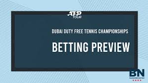 2026 Dubai Duty Free Tennis Championships Betting Odds for Men’s Singles