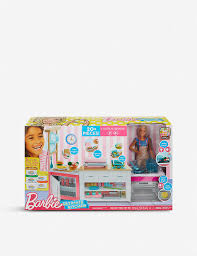 Watch frozen elsa & anna walk the cat walk. Barbie Ultimate Kitchen Set With Doll Selfridges Com