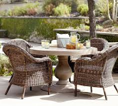 Geneva Concrete Round 48 Dining Table Outdoor Dining Furniture Round Dining Table Dining Furniture