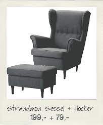 I decided i was going to learn how to reupholster a wingback chair that i had bought at the thrift store. Reupholstered Ikea Strandmon Chair And Painted Frame Ikea Hackers