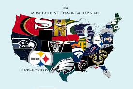 Nfl teams in alphabetical order. The Most Hated Nfl Teams In Each State