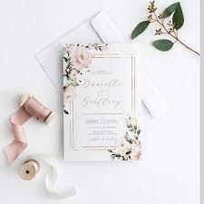 Wedding Invitation Template Download Printable Wedding Invitation Blush Gold Invitation Floral Wedding Templett Instant Download Chloe Printable Wedding Invitations Blush Gold Wedding Invitations Gold Wedding Invitations
